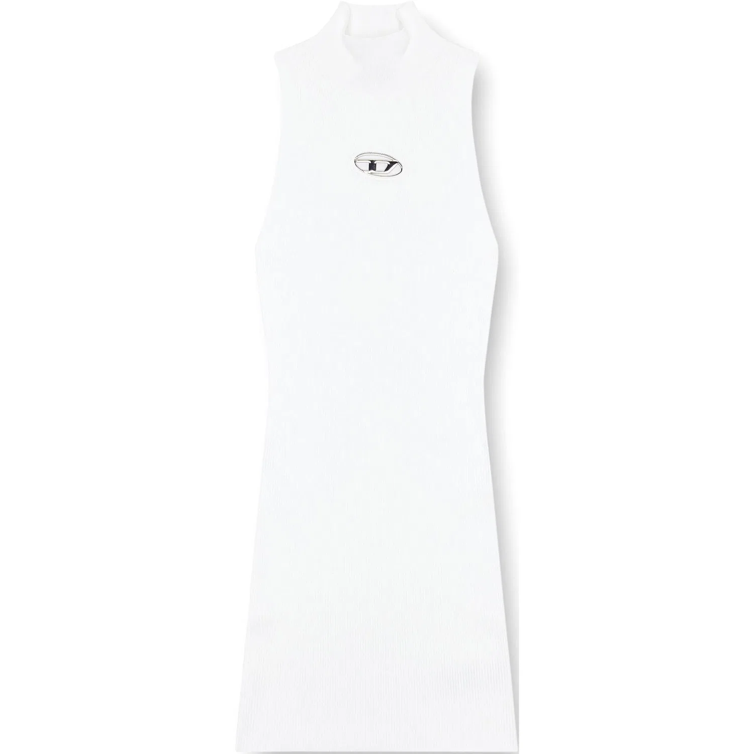 Платье M-Onervax с имитацией водолазки DIESEL, White