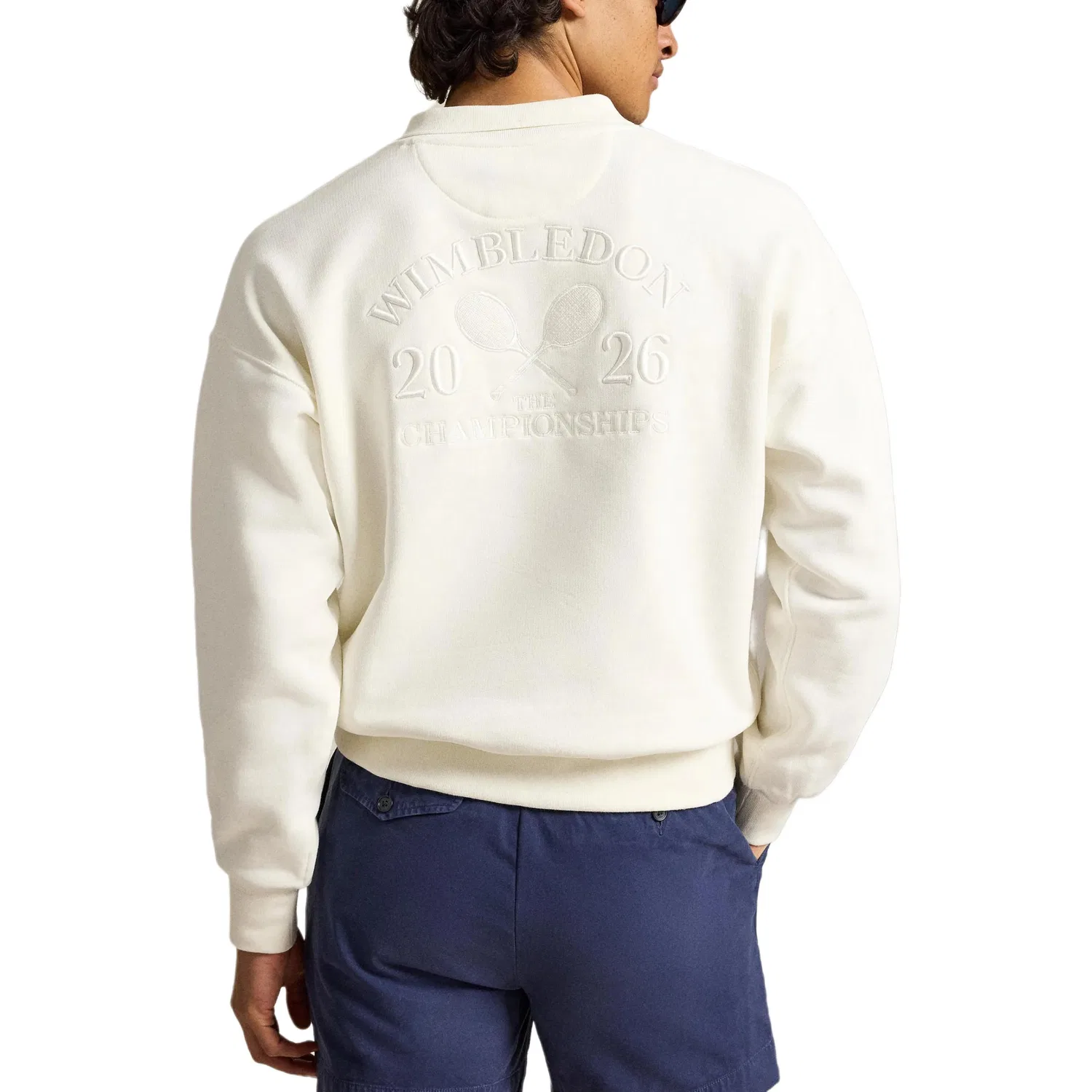 Свитшот Polo Ralph Lauren Wimbledon, Белый — фото 4