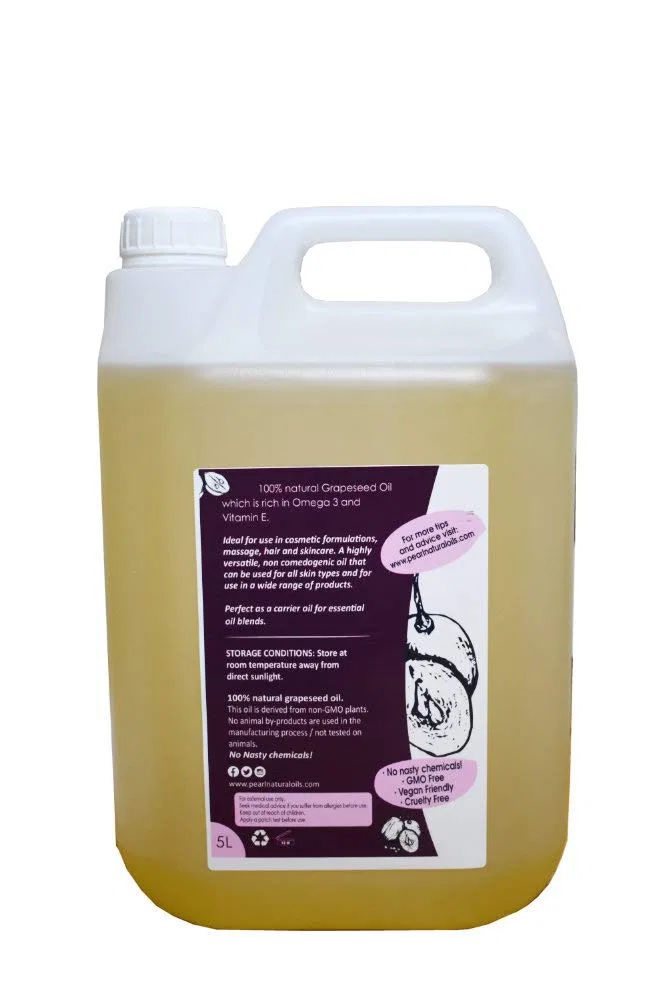 Масло виноградной косточки косметическое, Pearl natural oils, 5 л — фото 2