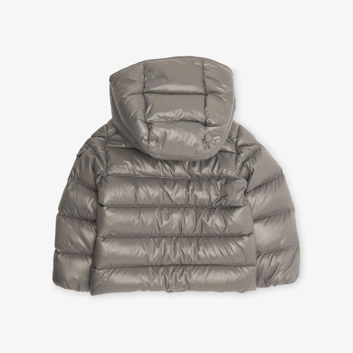 Пуховая куртка Maya, возраст 12 месяцев - 3 года Moncler, серый — фото 3