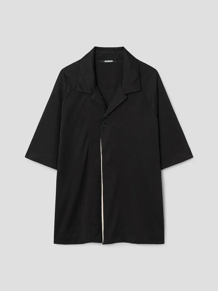 Футболка с длинным рукавом, хлопок, модель Classic, Nike JACQUEMUS, Black