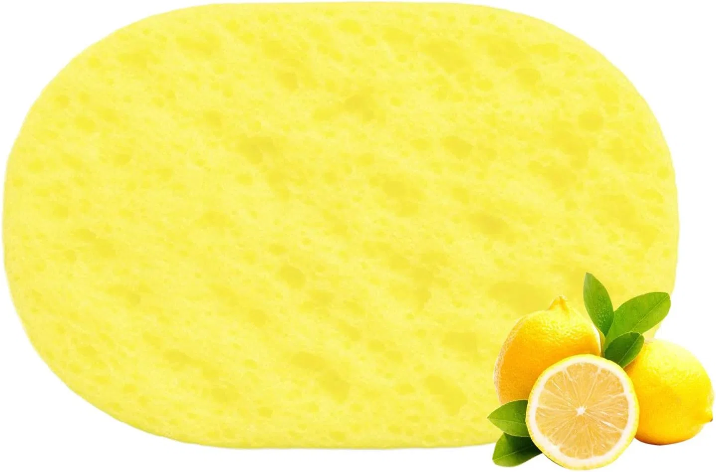 Губка для ванны, отшелушивающая многоразовая, PET+Memory Foam, 10 x 5 cm Generic
