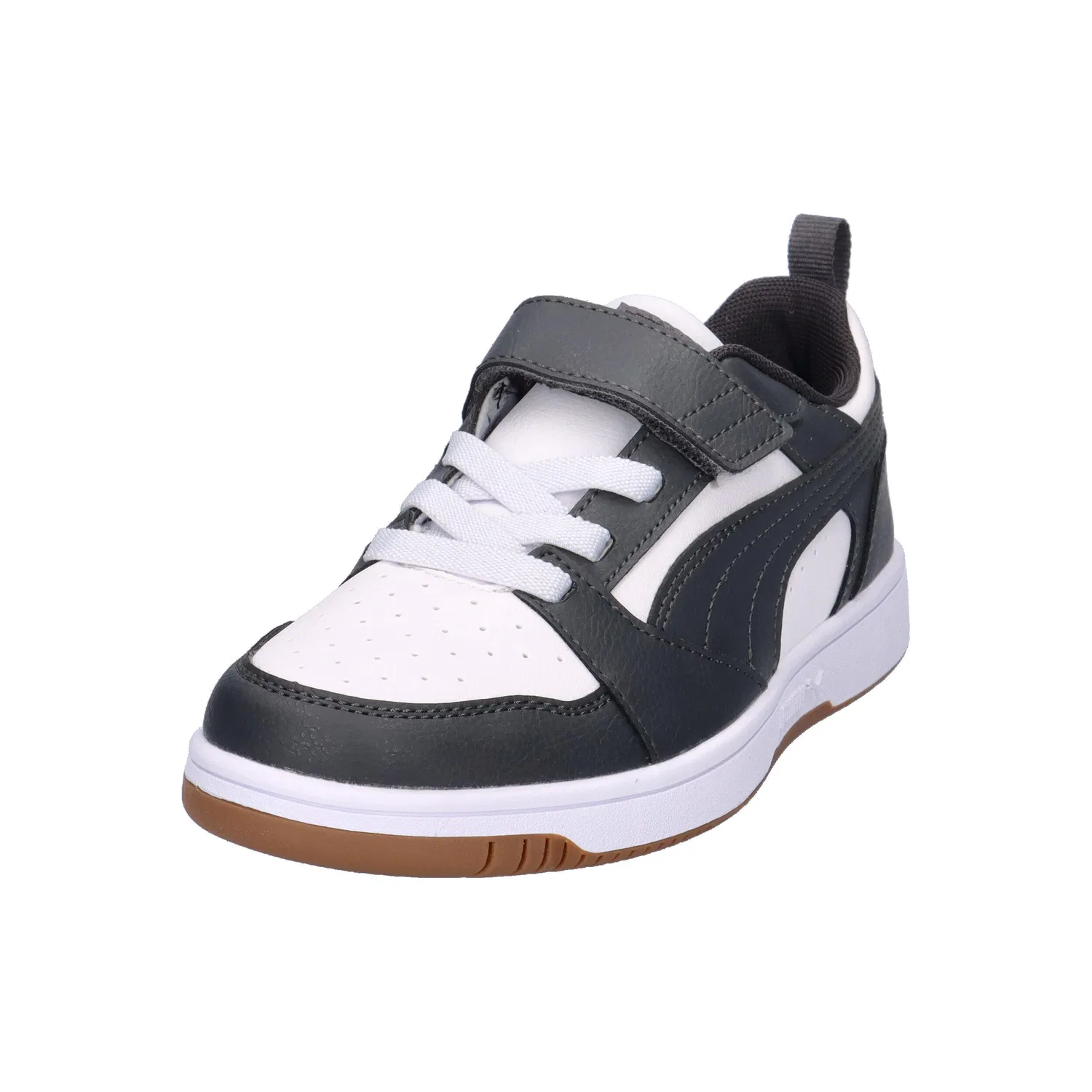 Детские кроссовки с полувысоким верхом Rebound V6 Lo AC+ PS Puma, Weiss — фото 4