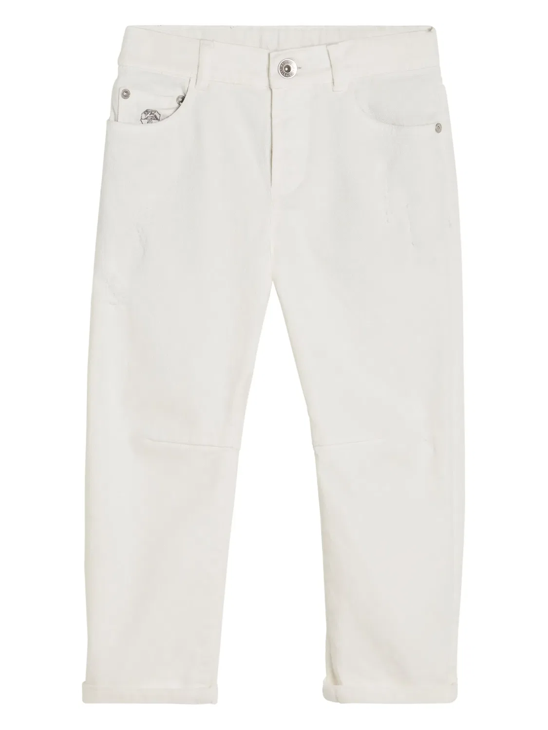 Brunello Cucinelli Джинсовые брюки белые