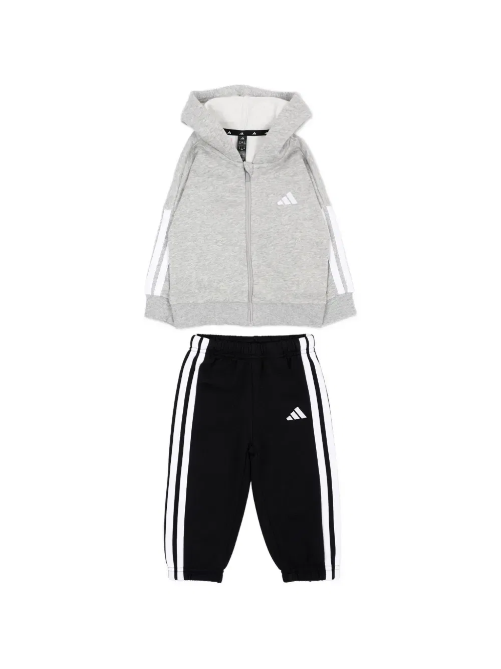 Спортивный костюм с логотипом Adidas Kids, серый
