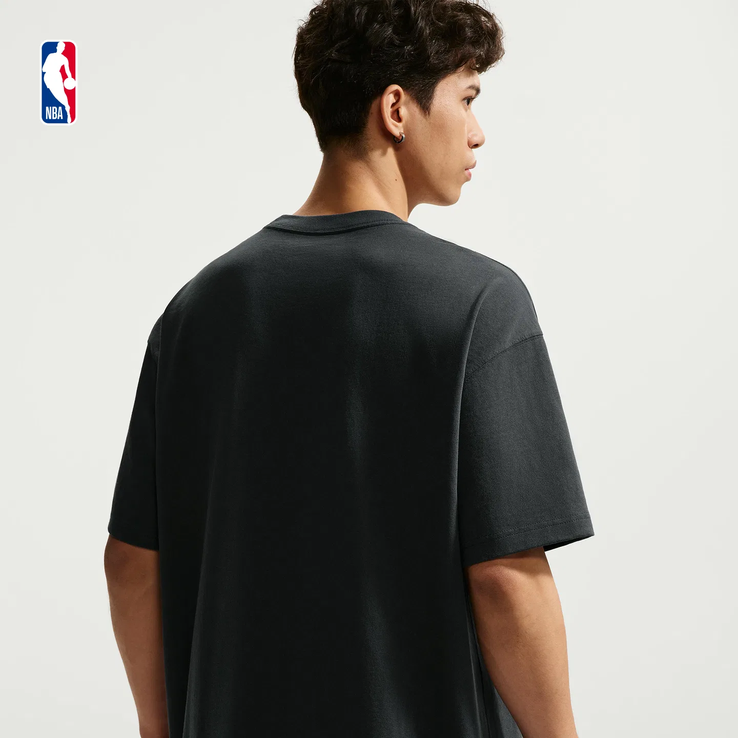 Футболка Nike Total Champion, Crew Neck, Black — фото 4