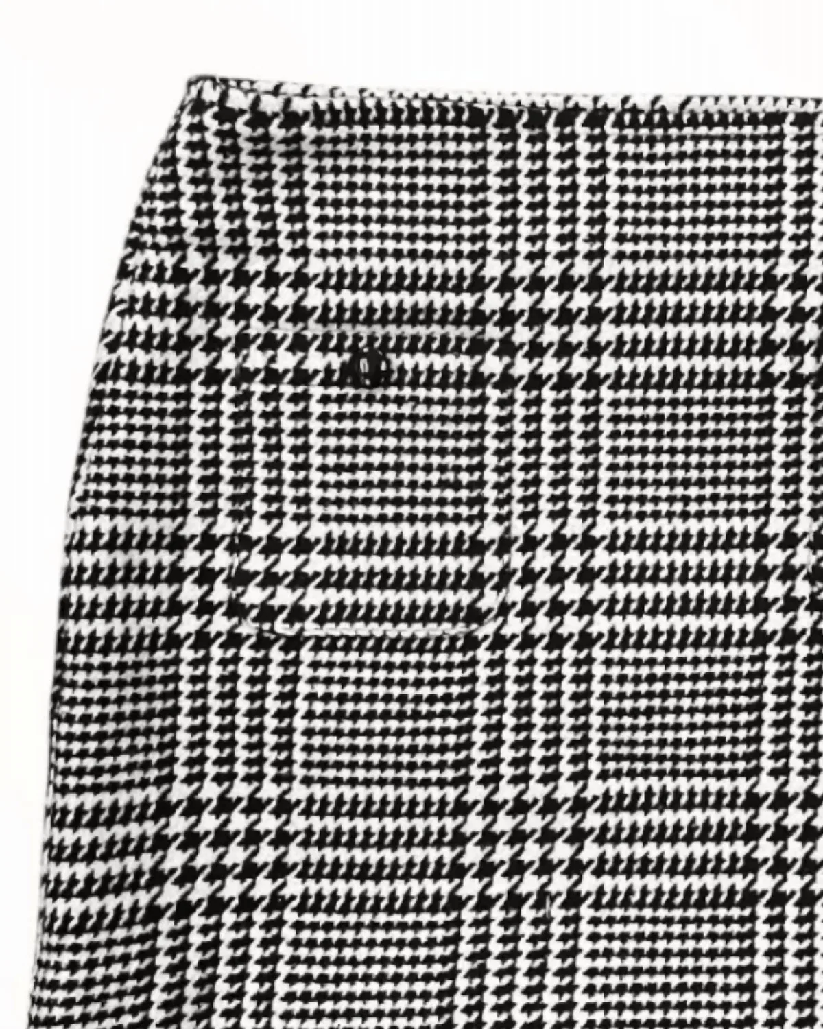 Детская юбка-мини с принтом Ainsley KatieJnyc, Black/White Check — фото 2