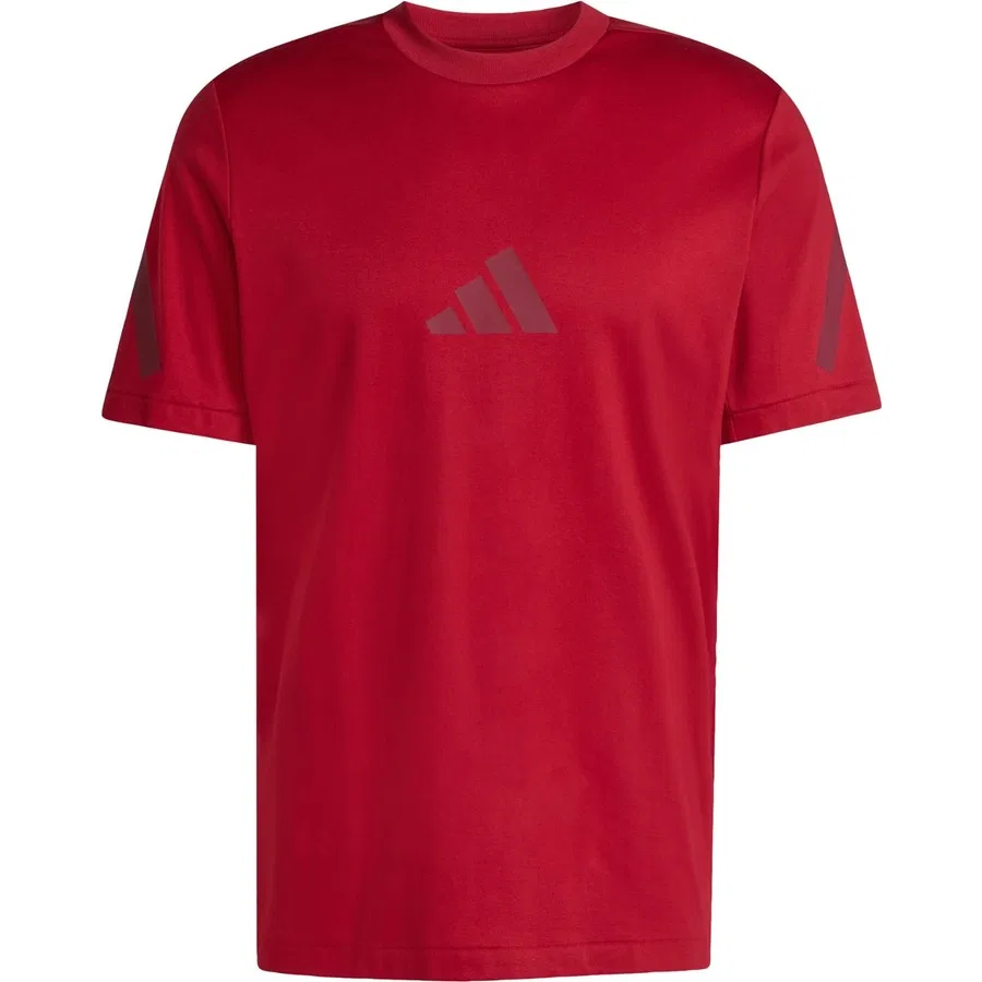 Футболка с длинным рукавом adidas Z.N.E. Tee, Красный — фото 3
