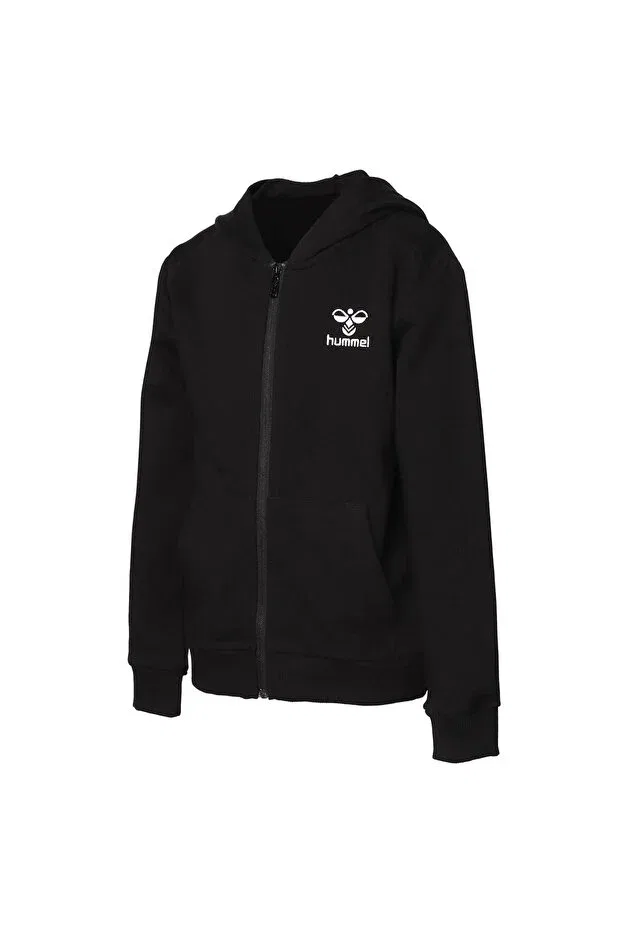 Детская куртка с капюшоном на молнии Hmlfelisias Zip Hoodie Hummel, Black
