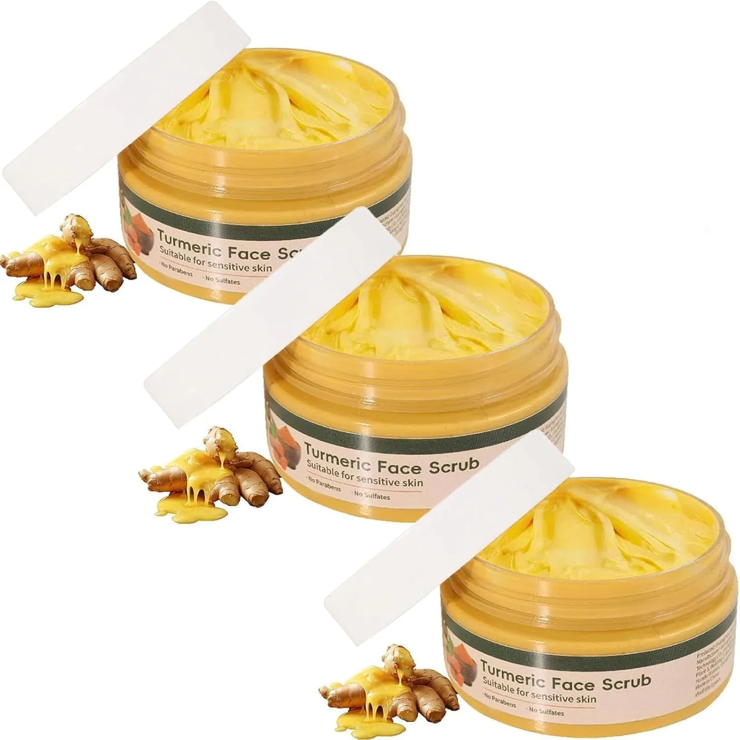 Скраб для лица и тела Turmeric Exfoliating Cream, 100 г Generic