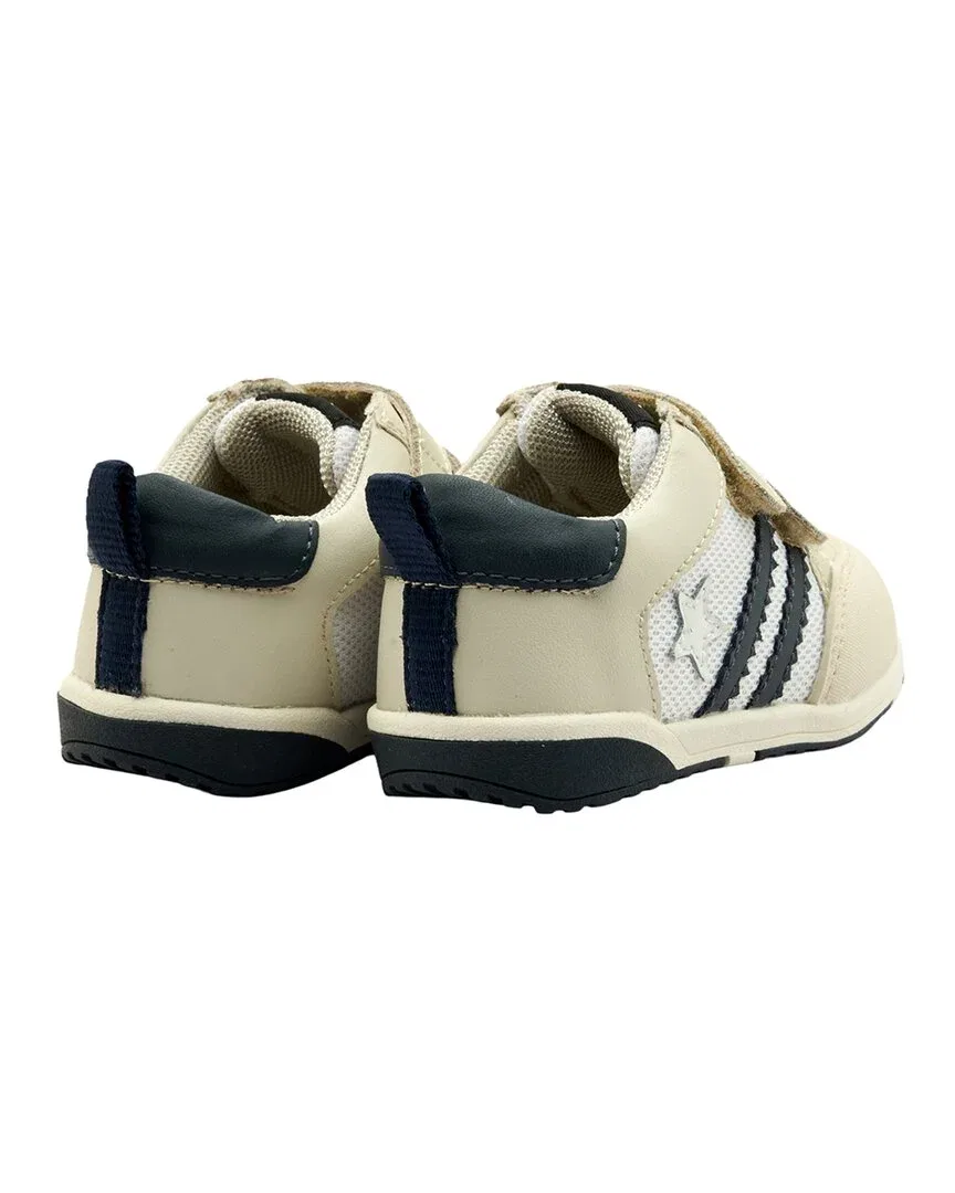 Детские кроссовки кожаные с дышащей сеткой Oldsoles Field Squad Leather Sneaker Old Soles, синий — фото 2