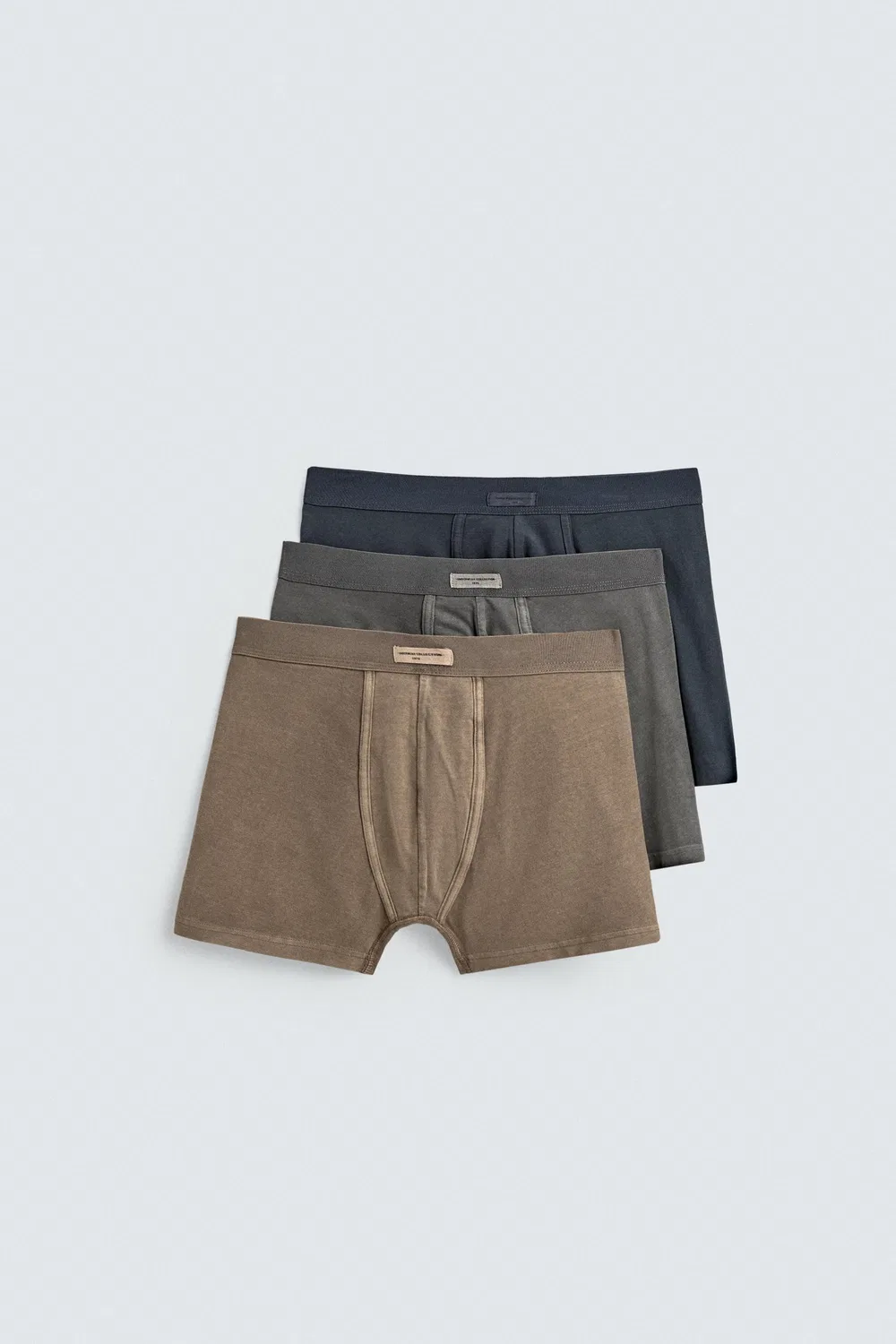 Мягкие боксерские шорты, комплект из 3 штук ZARA, Various