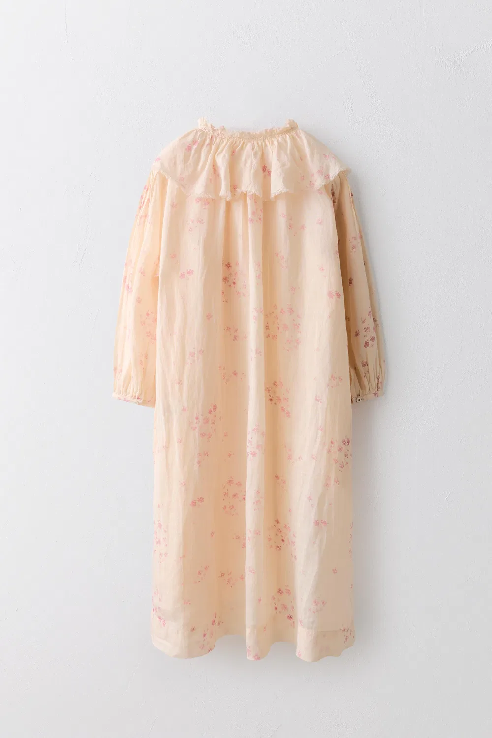 Платье с цветочным принтом, 100% рами, 6-12 лет, лимитированная серия ZARA, Pinks — фото 2
