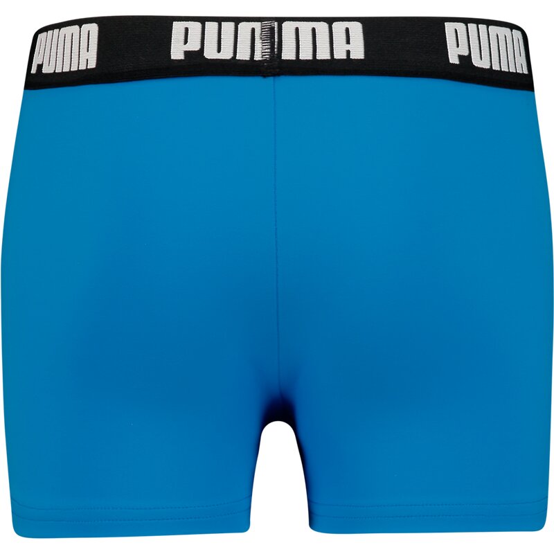 Плавки-Шорты для мальчиков с логотипом 1 шт. Puma, цвет energy blue — фото 2