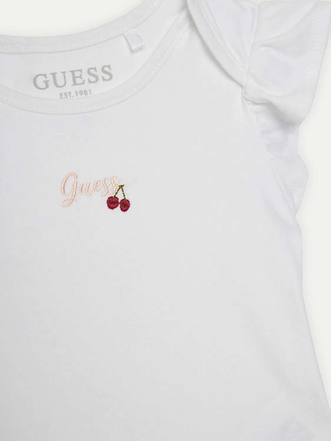 Детский комплект стандартного кроя для девочки Guess, белый — фото 4