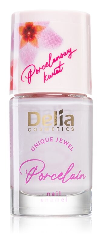 

Лак для ногтей 2 в 1 Delia Cosmetics Porcelain, оттенок 06 Lilly 11 мл