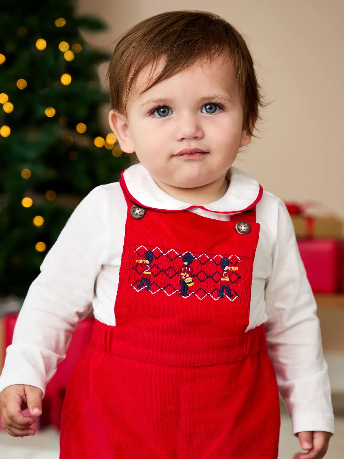 Комбинезон и боди JoJo Maman Bébé, красный — фото 2