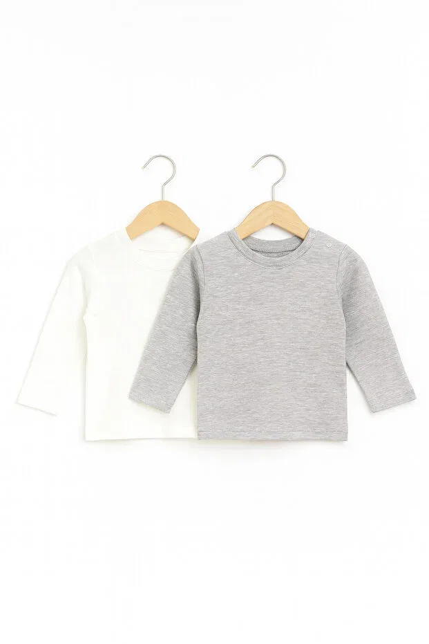 Детские свитшот для девочек хлопковый For My Baby, Gray