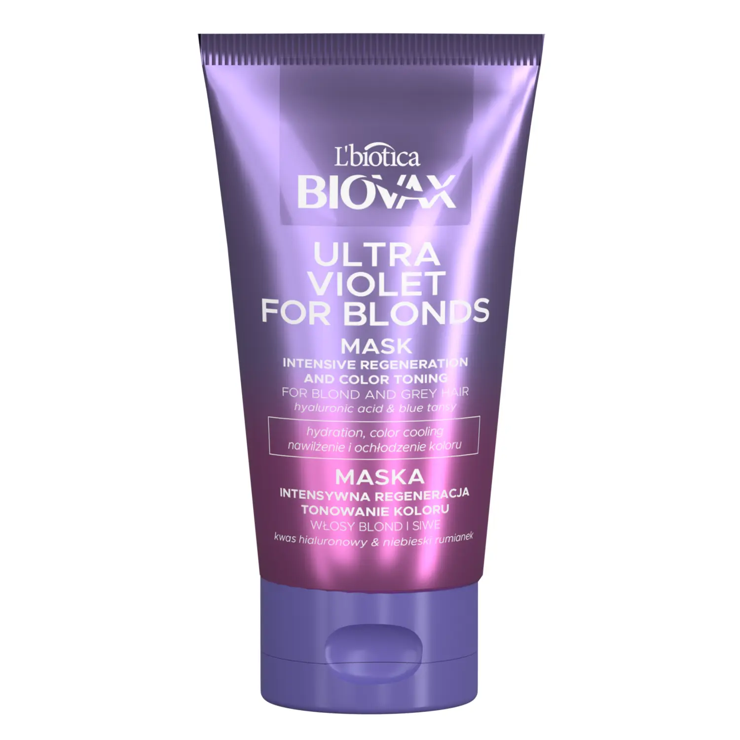 

L'biotica Ultra Violet For Blonds Маска для светлых волос, 150 мл