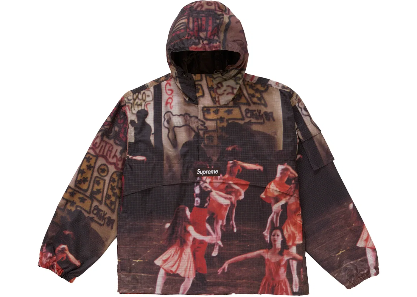 Мужская анорак с отделкой из светоотражающего материала Supreme, Multicolor