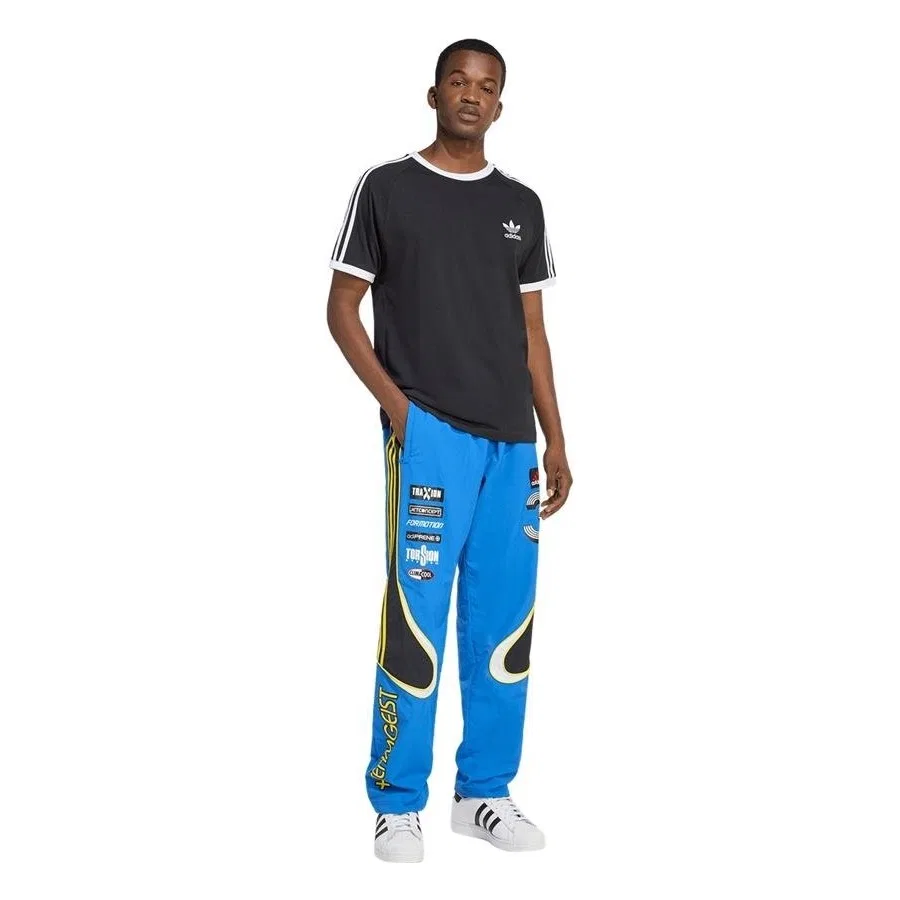 Спортивные штаны adidas Gfx Track Pant KG2675, Синий — фото 4