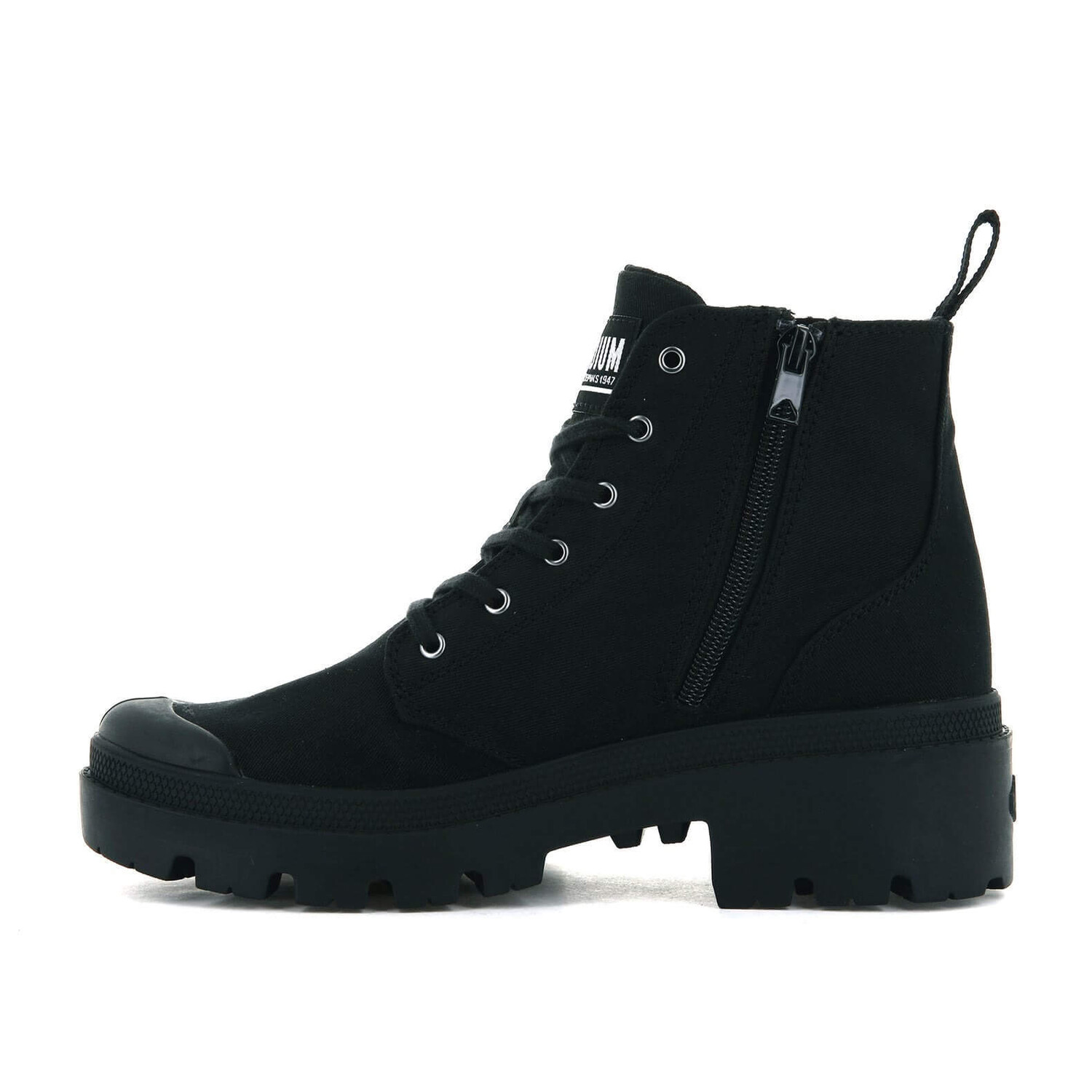 Ботинки Palladium Pallabase Twill, черный (Размер 43 RU)