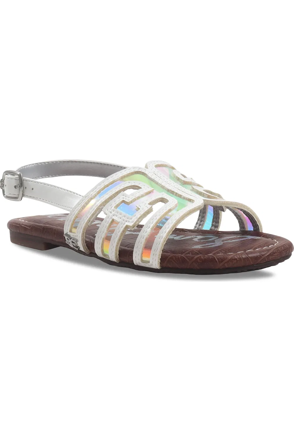 Сандалии детские с вырезом-мотивом Bella Slingy Sam Edelman, белый
