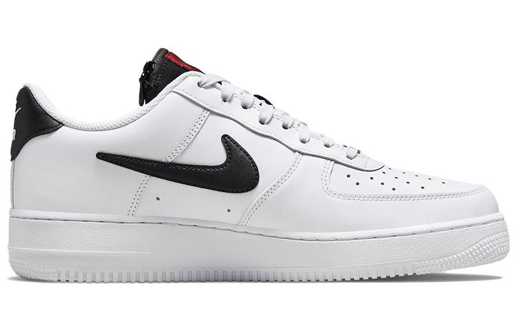 Кроссовки Nike Air Force 1 '07 Premium, белый/красный — фото 2