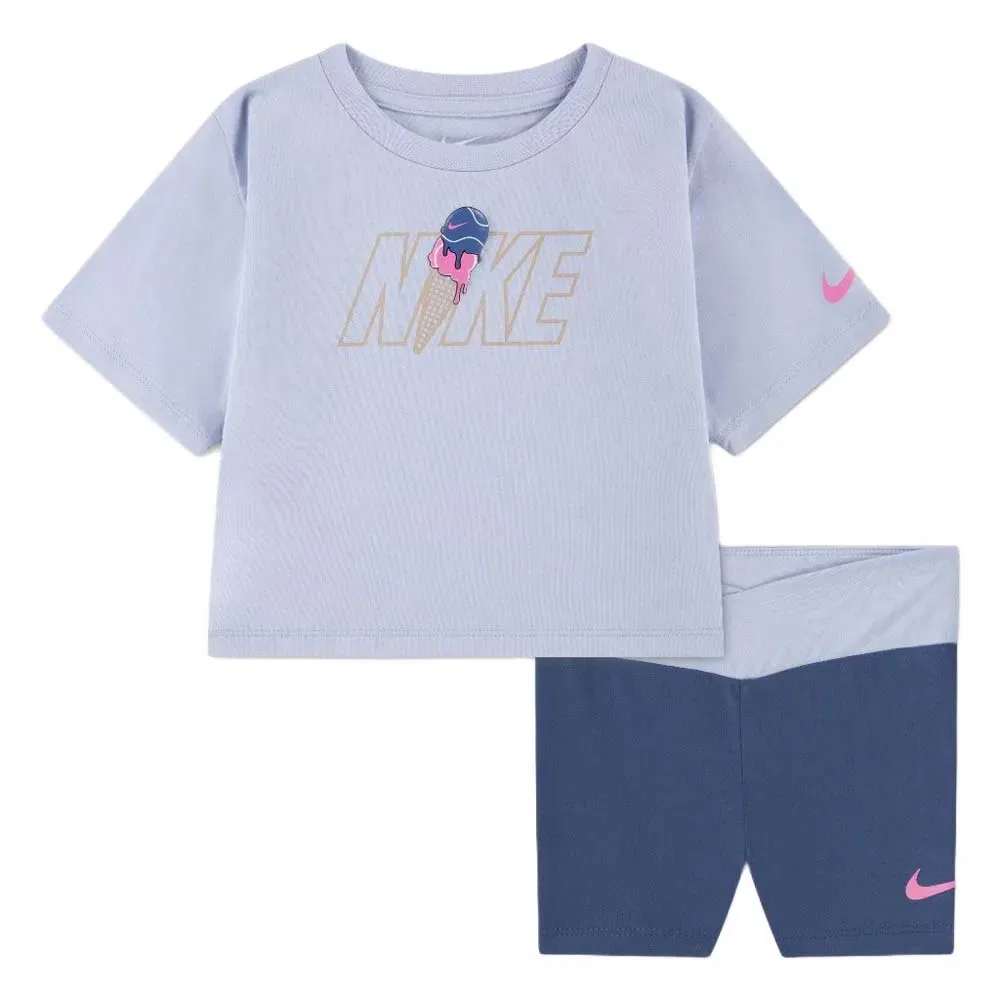 Комплект леггинсов Nike, фиолетовый
