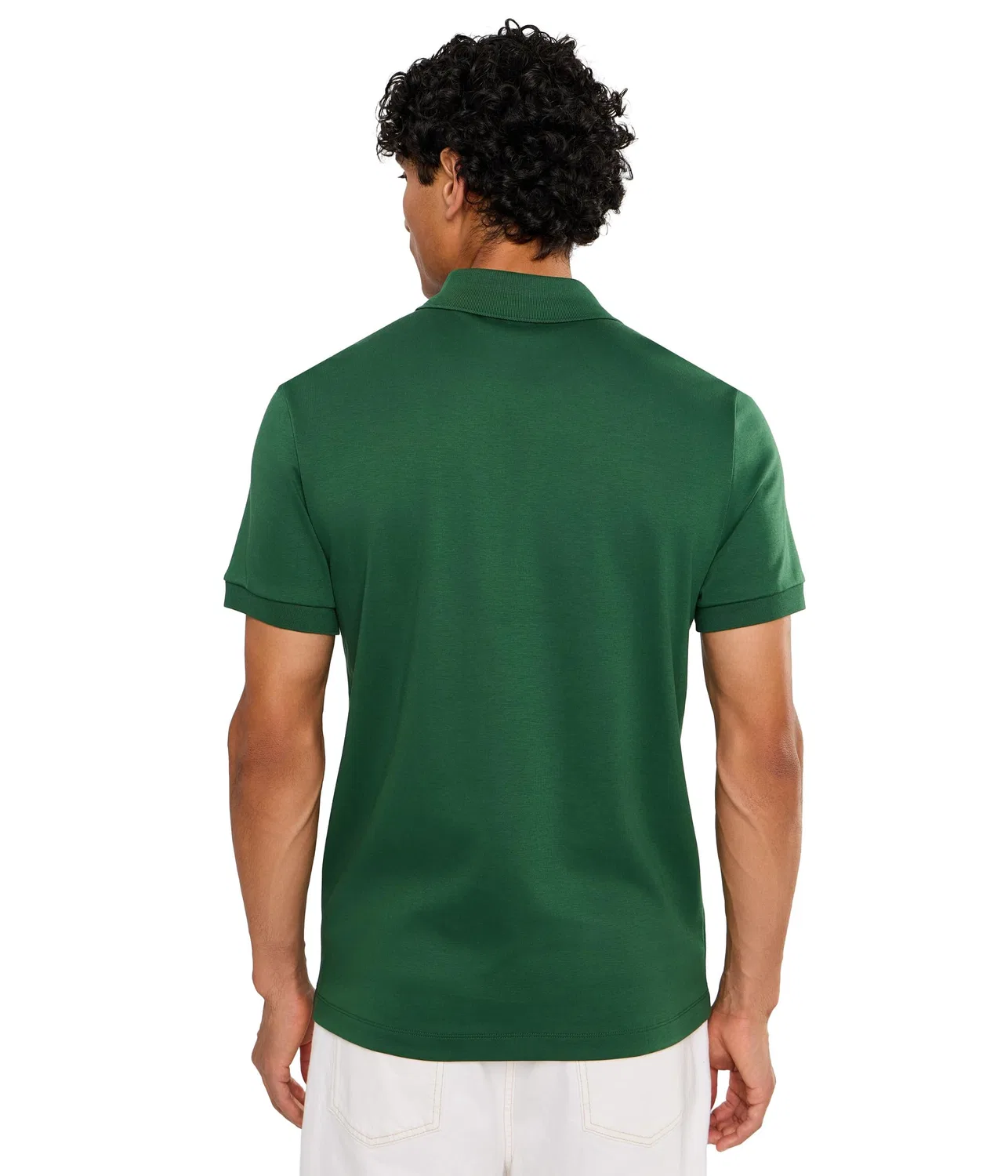 Поло из хлопка пима стандартного кроя Lacoste, Green — фото 4