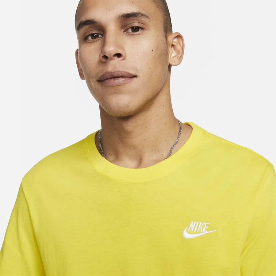 Футболка с коротким рукавом Sportswear Club Nike, Золотой — фото 3
