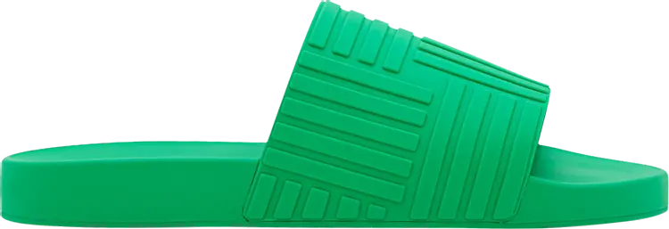 Сандалии Bottega Veneta Wmns Slide Parakeet, зеленый