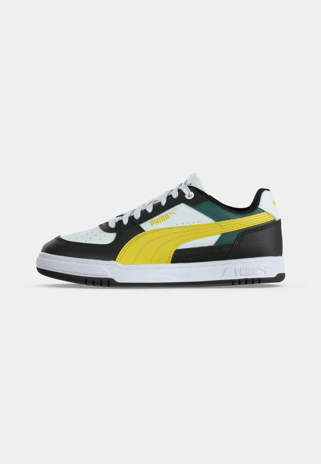 Caven iii block jr унисекс - кроссовки Puma, Black/Citrus Bloom/White — фото 2