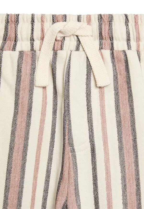 Брюки хлопковые Unisex Marks & Spencer, multi neutral — фото 4