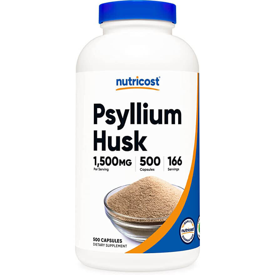 

Псиллиум Nutricost, 500 капсул