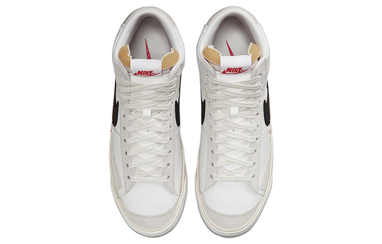 Кроссовки Nike Blazer Mid '77 Pro Club, белый/черный — фото 4