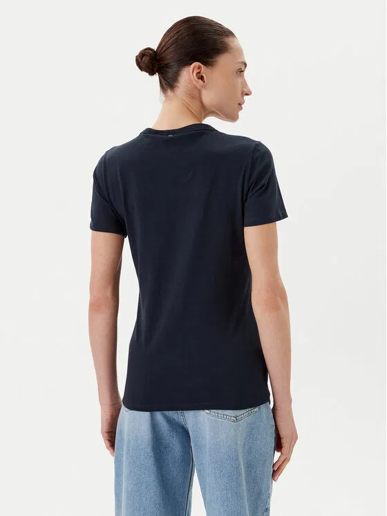 Футболка slim fit C_Elogo_21 Boss, темно-синий — фото 3