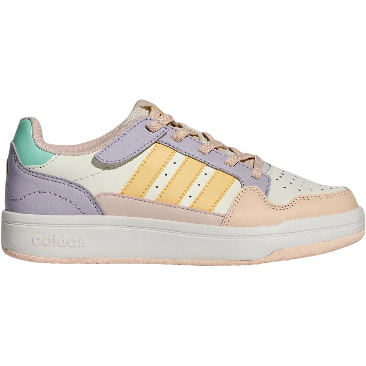 Детские кроссовки для скейтбординга Comficourt Adidas, Jade White/Light Orange/Wonder Quartz — фото 3