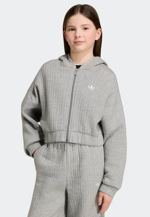 Толстовка на молнии Adidas Originals, серый