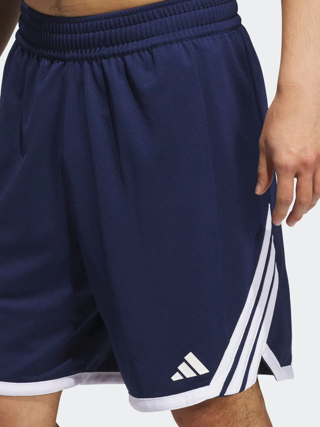 Шорты баскетбольные adidas 3G Speed Aeroready, синие — фото 4