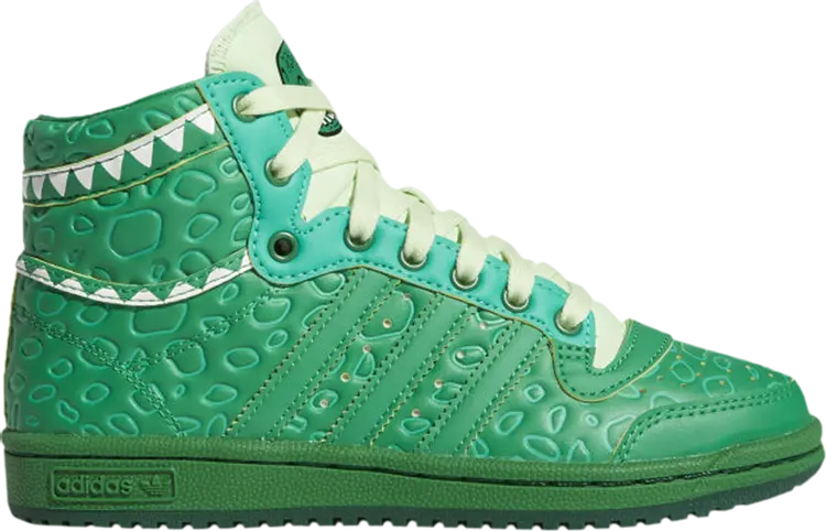Кроссовки Adidas Toy Story x Top Ten Hi J 'Rex', зеленый — фото 2