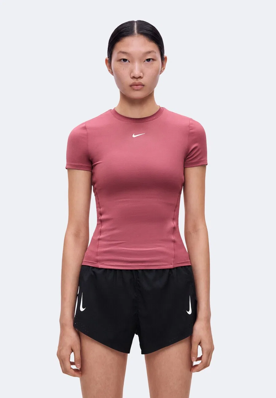 Футболка NIKE Performance Shirt 'One' в розовом цвете — фото 2