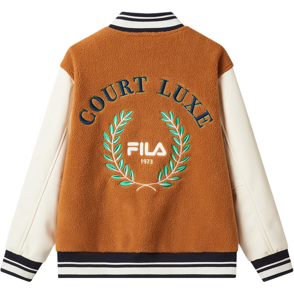 Детская куртка Grade School FILA KIDS, коричневый — фото 3