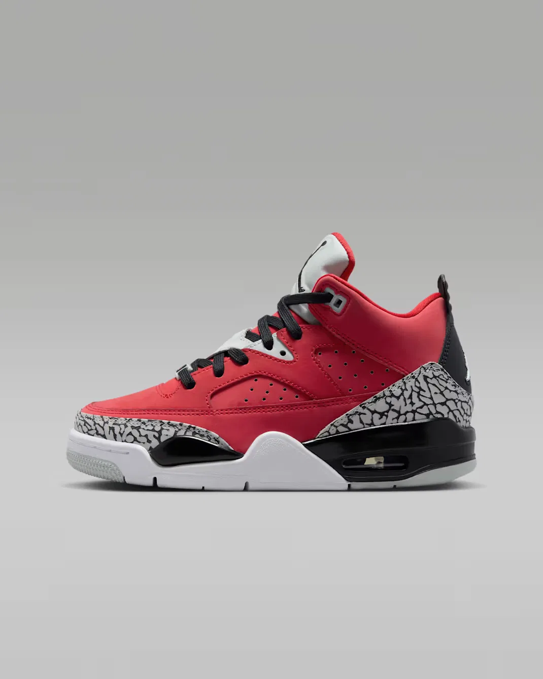 Кроссовки для детей постарше Jordan Son of Mars Low, Fire Red/Grey Mist/White/Black