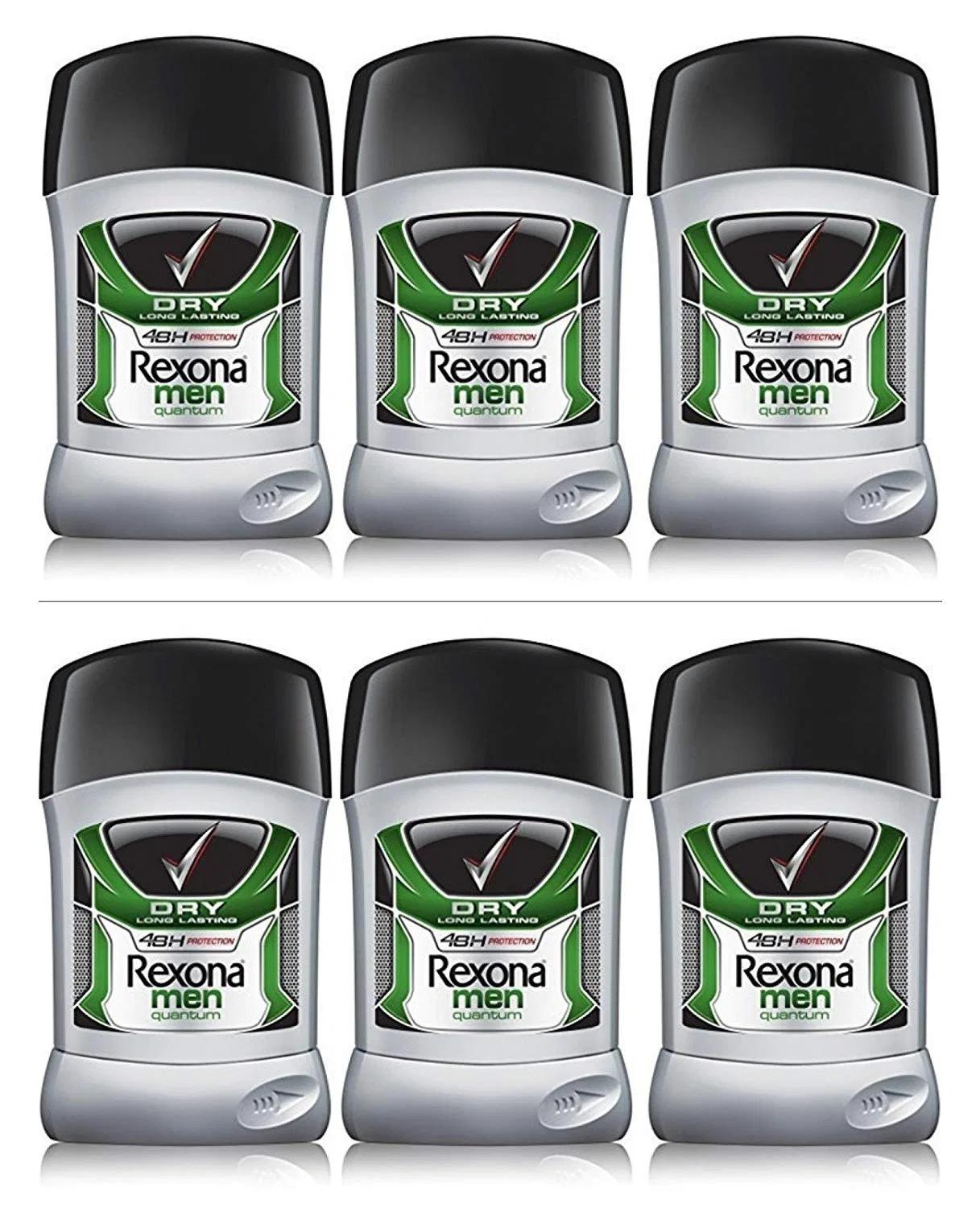 Антиперспирант-стик Rexona Quantum Dry Long Lasting, 50 мл, Цитрус