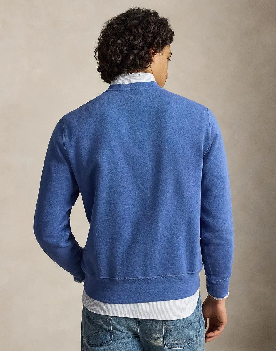 Толстовка Polo Ralph Lauren темно-синего и сапфирового цвета — фото 3