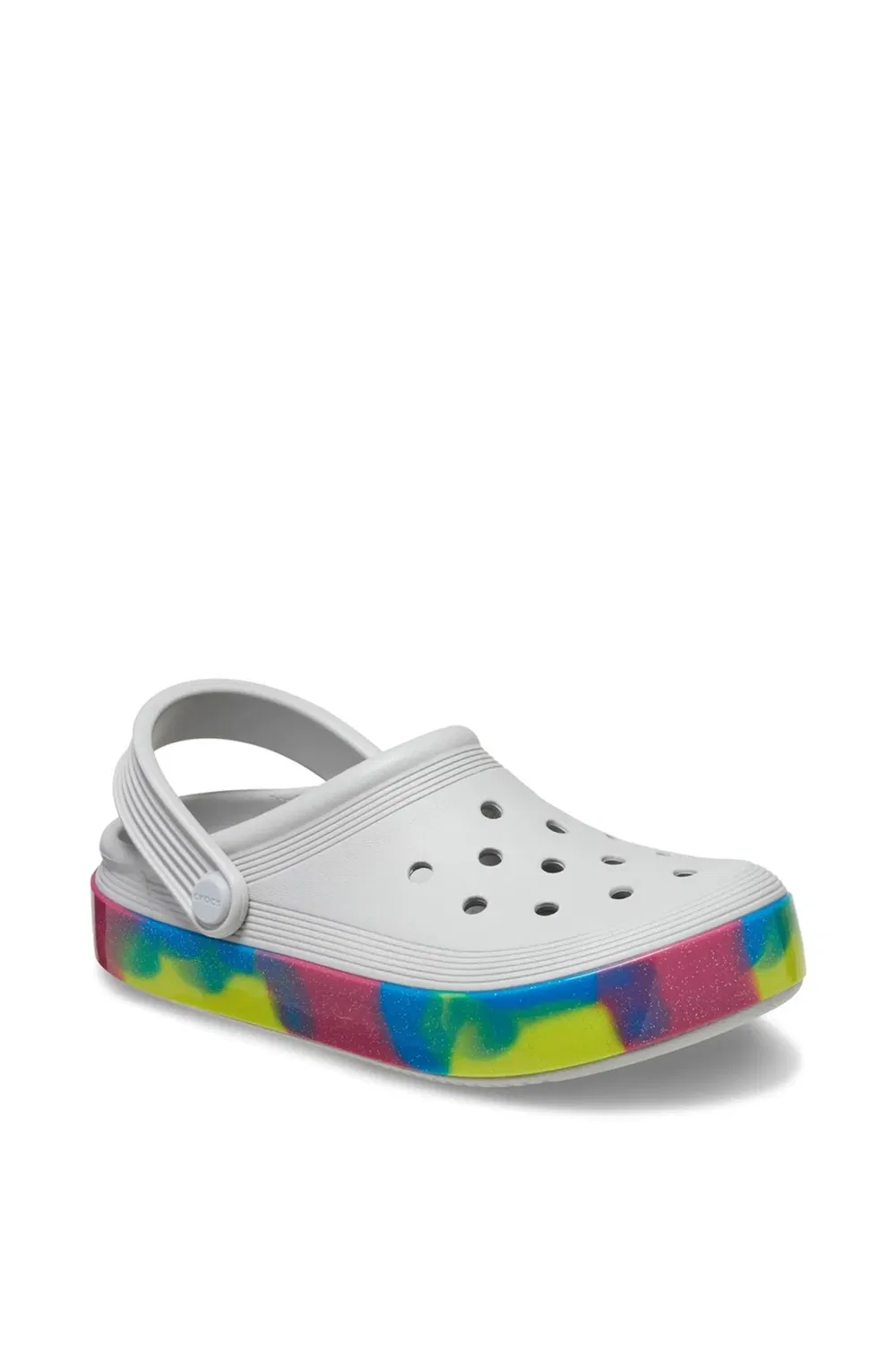 Детский клог Off Court Crocs, Grey — фото 2