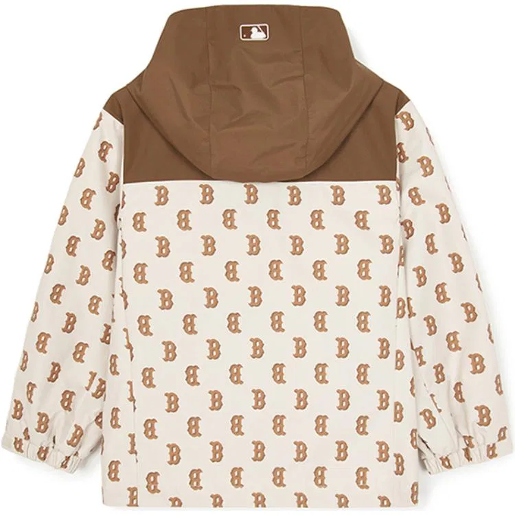 Детская куртка с принтом Boston Red So Dark Cream MLB KIDS, Dark Cream — фото 2