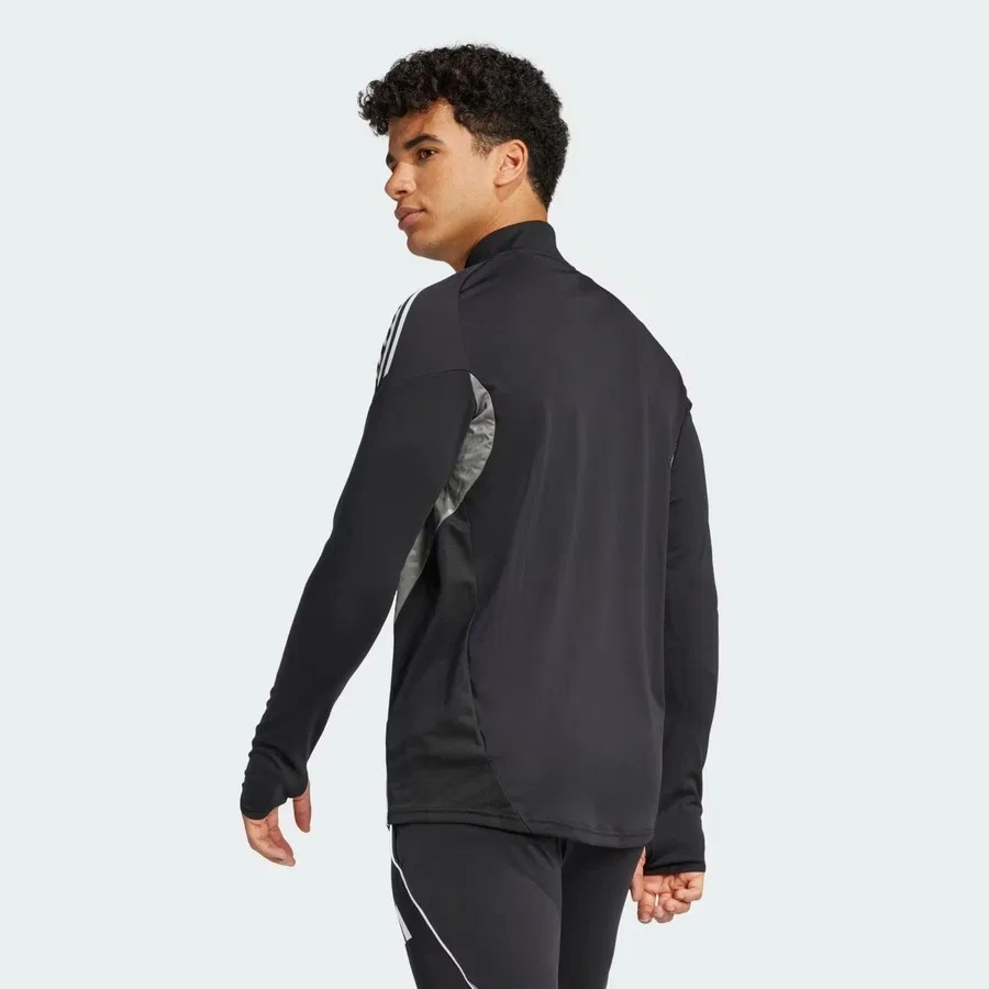 Свитшот мужской с длинным рукавом Tiro 25 Competition adidas, Черный — фото 2
