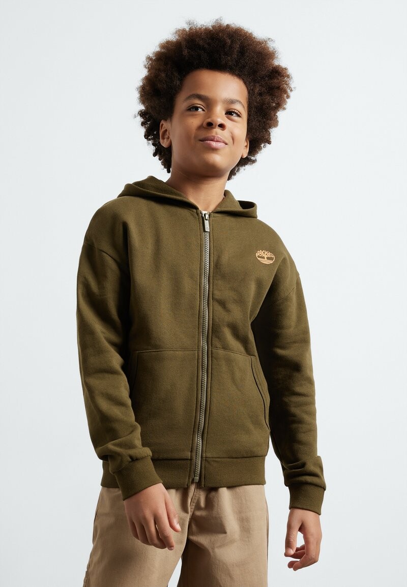 

Толстовка на молнии HOODED Timberland, хаки